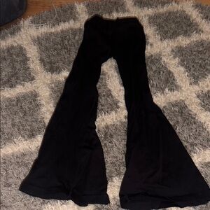 Black Flared Pants